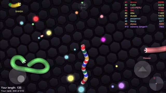 Игра с ботами оффлайн?! |Slither.io (iOS) обновление смотреть онлайн