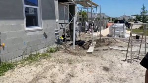 США ?? СТРОИМ ДОМ В АМЕРИКЕ ШТАТ ФЛОРИДА ?? Начало стройки .