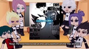 Blue Lock React to Isagi Yoichi // Gacha Club