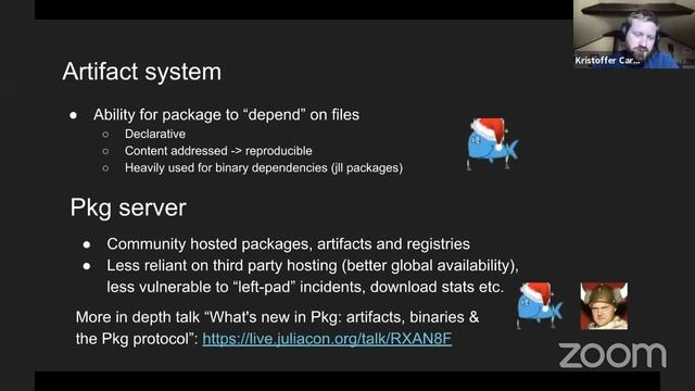 JuliaCon 2020 | Pkg.update() - or what's going on in Pkg land | Kristoffer Carlsson смотреть онлайн