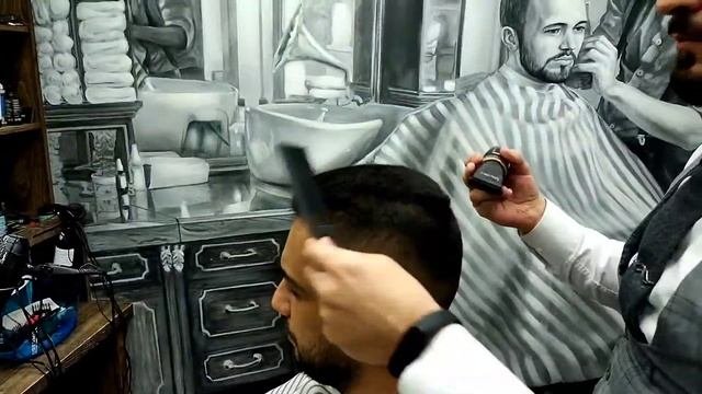 СТРИЖКА МУЖСКАЯ КОРОТКАЯ,,, БРАДОБРЕЙ