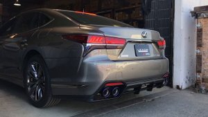 2018 Lexus LS500: FIRST Aftermarket Exhaust: A'PEXI