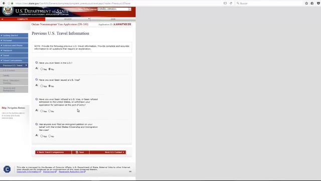 Cómo llenar el formulario DS-160 (VISA B1/B2) Paso a Paso смотреть онлайн