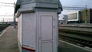 Вид платформа №2 3 и 4 пути на жд вокзале г.Челябинска