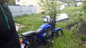 Моя новая пушка. Как можно было так упасть? Купил Рубикон Спорт 125 кубов. Ильгиз Шамратов.