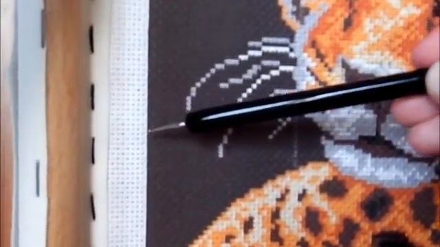 ♥1 Трудности при вышивке по канве с рисунком смотреть онлайн