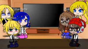 MLB react to Marinette as Rosé|| in blackpink||1/2?