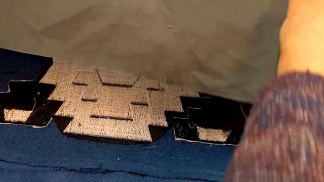 Как убрать пятна на свитшоте.  ДЕЛАЕМ ОРНАМЕНТ НА КАРМАНЕ. ВЫШИВКА татами. Embroidery на трикотаже