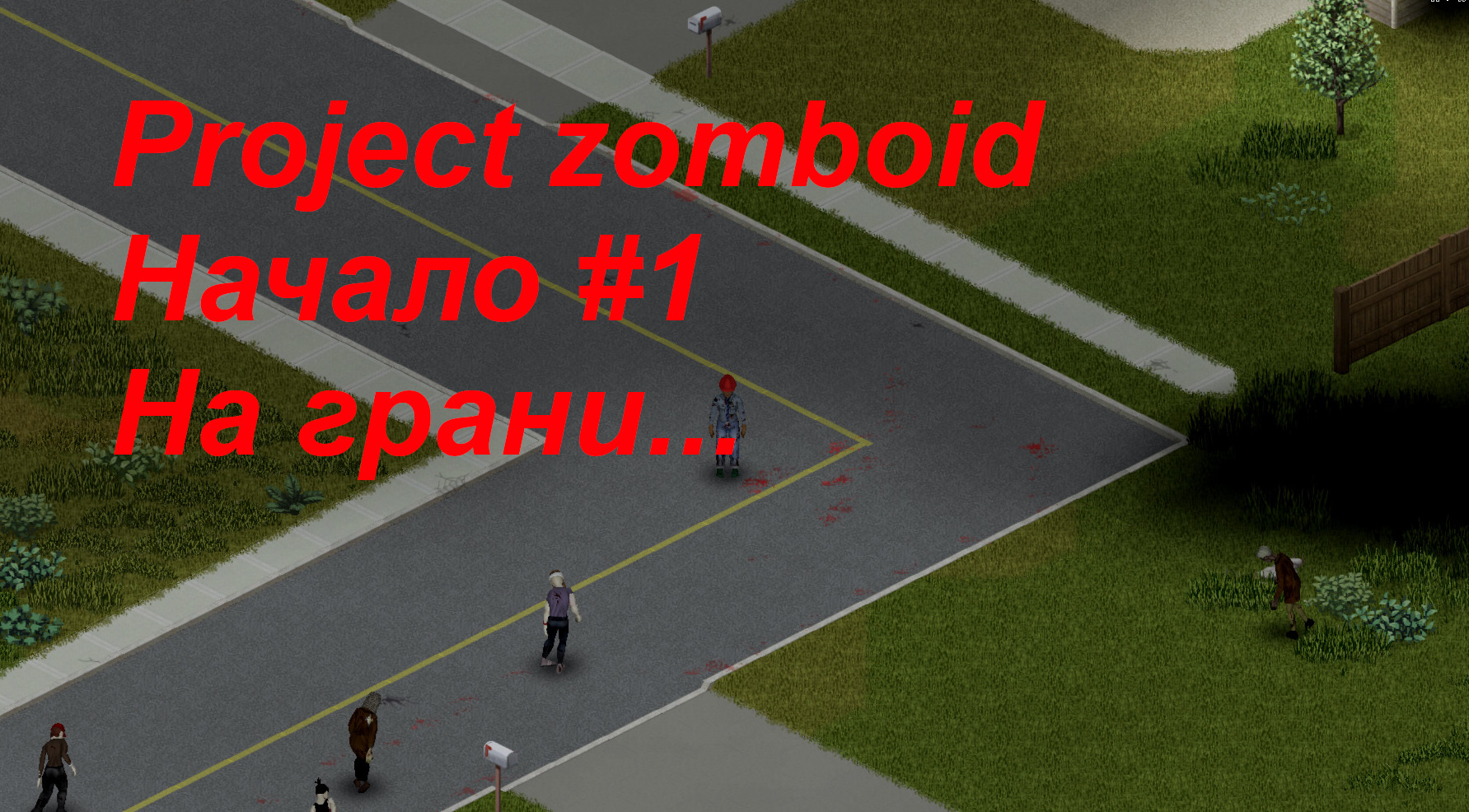 Project zomboid создание персонажа