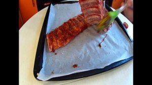 Это просто %$#&@!!! Рёбрышки BBQ. Свиные ребра с медовой глазурью в духовке