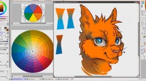 ТЕОРИЯ ЦВЕТА / Как делать покрас в цифровой живописи (Paint Tool Sai)