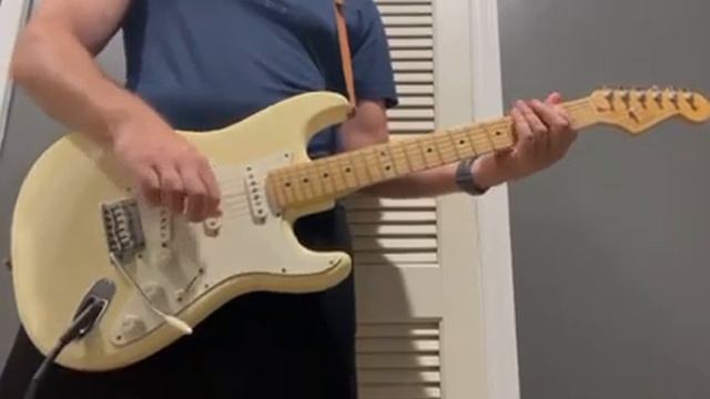 Saturday night post game blues with the Stratocaster and Bassbreaker. смотреть онлайн