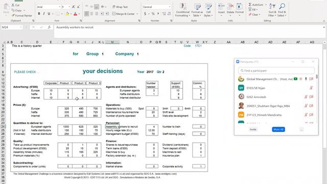 Briefing Session 2 - Understanding 75 Decision Variables