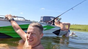 один день на реке Вазуза с лодкой