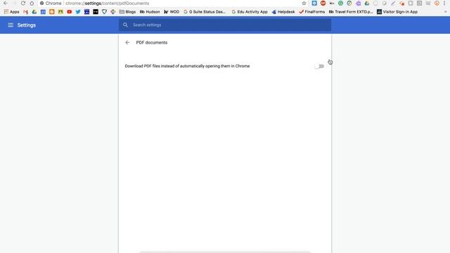 PDF Settings in Chrome смотреть онлайн