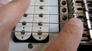 Afstellen van actie van een Fender style brug op Yamaha Pacifica 112J