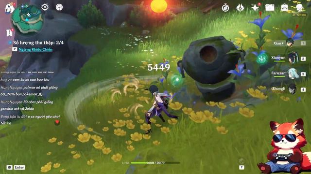 Chạy Map Nhặt Đá Nuôi Thị Cò - Genshin Impact 4.4 смотреть онлайн