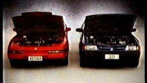 Mazda 323 Astina advert New Zealand 1994
