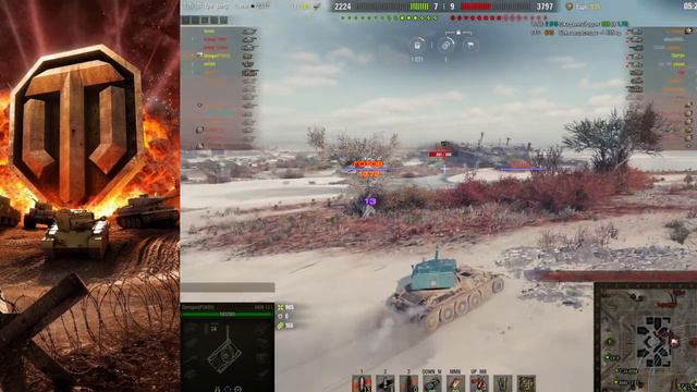 АМХ 12 Т тащит бой смотреть онлайн