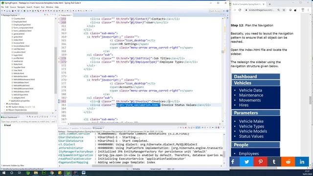 14 - Link the Navigation Menu Items смотреть онлайн
