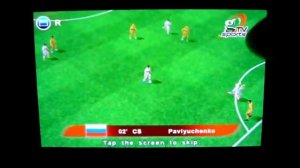 Real Football 2010 on Samsung S8500 Wave