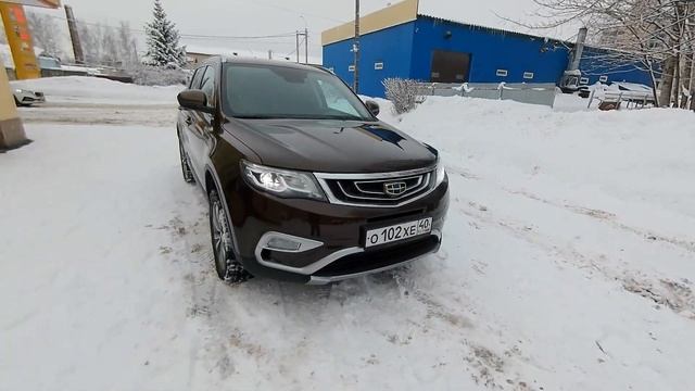Geely Atlas 2019г.в. с пробегом в 35 т.км. в МАКСИМАЛЬНОЙ КОМПЛЕКТАЦИИ смотреть онлайн
