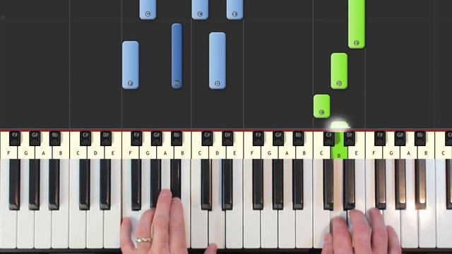 La La Land - City of Stars - Piano Tutorial Easy - How To Play (Synthesia) смотреть онлайн