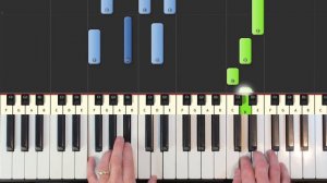 La La Land - City of Stars - Piano Tutorial Easy - How To Play (Synthesia)