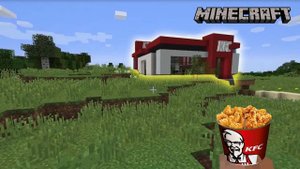 Рестораны KFC по всему миру Майнкрафт | Обзор мода KFC Experimental