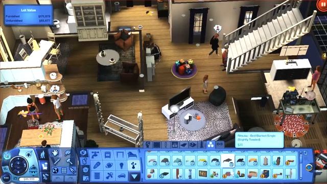 Let's Play The Sims 3 All in One (part 20) Smooches and Fights смотреть онлайн