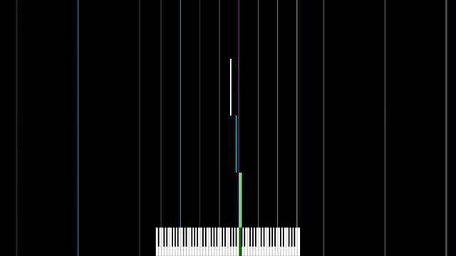 Arpeggio in Piano - G♭ Dominant 7th b5th