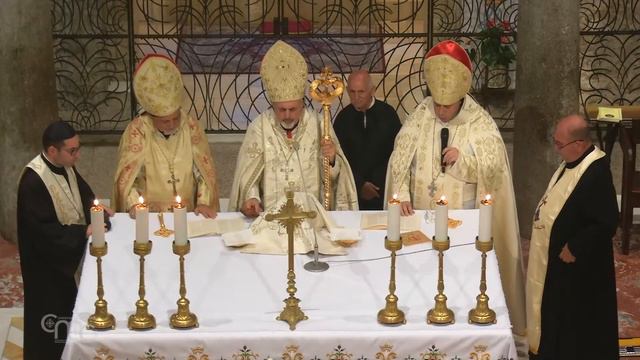 Holy Mass presided over by the Syriac Catholic in Nazareth смотреть онлайн