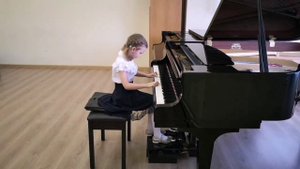 Ф. Лекуппе. Этюд. Исполняет Елизавета Перова, 6лет