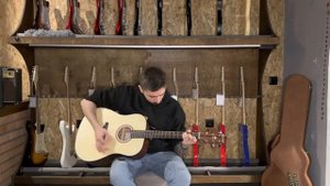 Обзор акустической гитары Crafter HD-100 Dreadnought Open Pore Natural | SKIFMUSIC.RU