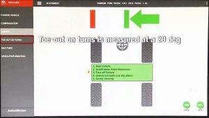 Стенд развал-схождение John Bean V2100