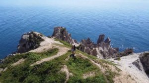 Бухта Тасовая, Преображение, съёмка с дрона, путешествия по Приморскому краю.