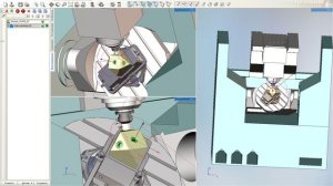 SprutCAM 5D отверстия, станок Doosan VC630_5x