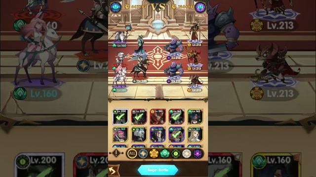 AFK Arena - 630k power vs 1.3M ~ Carried by Shemira смотреть онлайн