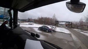 СТАЖИРОВКА ДАЛЬНОБОЙЩИКА.  СТАЖЁР ЮРА. ВСТАЕМ ПОД РАМПУ.