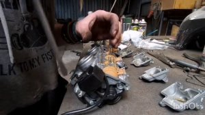 Настройка и чистка карбюраторов Honda Cb400SF Spec III