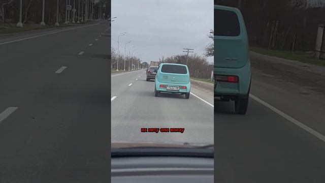 Маленькая машина #авто #машина #сузуки #крым #дорога