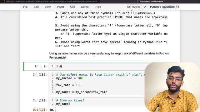 Lecture #11 - Variable Naming Rules | Variable Assignment | With Example ✅✅✅