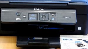 Epson L486 nyomtatási tesztje