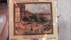 Мои запасы наборов для вышивки. Часть 2. Пейзажи.