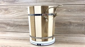 Запарник с пластиковой вставкой из липы ТПЛ-41