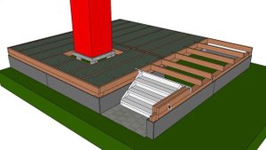 Проект каркасного дома 30 кв м◆На печи◆4 на 5◆Загородный