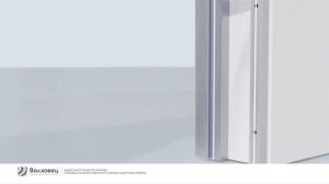 Монтаж плоских стеновых панелей с обратной стороны акцентного проёма