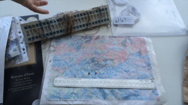 Вышивка крестиком. Проект "Зимнее убежище" от Dimensions. Отчет 1.