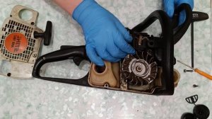 Как выставить на бензопиле stihl зажигане///Лайфхак, сможет каждый #бензопила #stihl