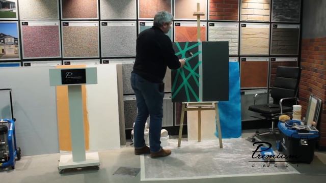 скандинавский декор стен из обычной краски смотреть онлайн